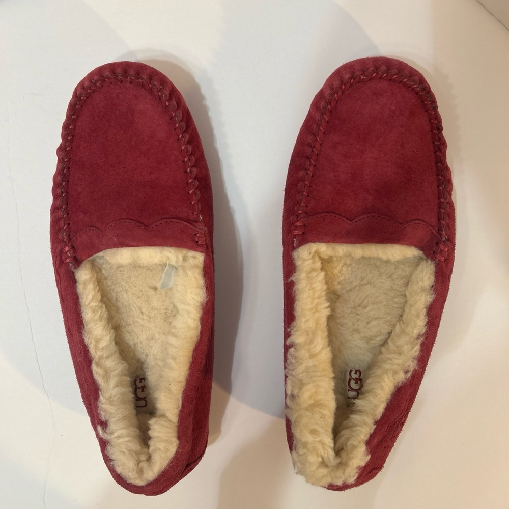 UGG Raspberry Suede Women's Moccasins - Picture 6 of 16